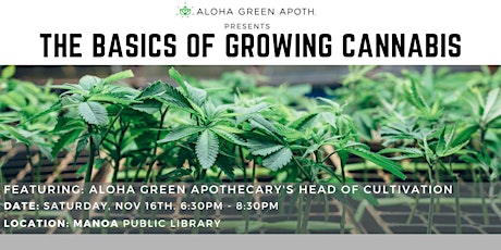 The Basics of Growing Cannabis primary image