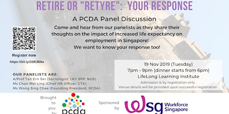 Retire or Re-tyre: Your Response (panel discussion) primary image