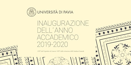 Immagine principale di Inaugurazione 659° Anno Accademico dell'Università di Pavia 
