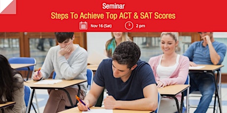 Steps To Achieve Top ACT & SAT Scores primary image
