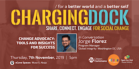 ChargingDock@eCove - Share. Connect. Engage. for Social Change (November)