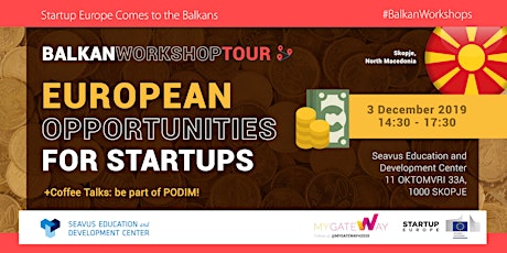 How can startups benefit from EU funds? (Skopje) primary image