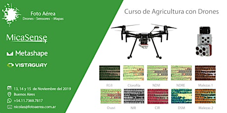 Imagen principal de Curso Internacional Drones para Agricultura - MicaSense