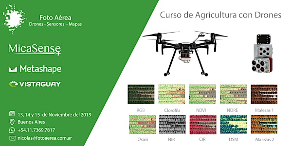 Curso Internacional Drones para Agricultura - MicaSense