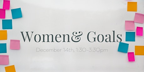 Women& Goals - 2020 edition primary image