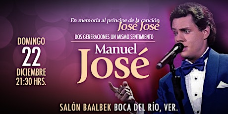 Imagen principal de Manuel José, en memoria al príncipe de la canción