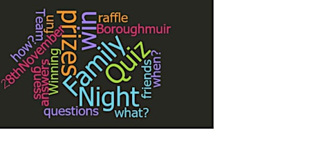 Boroughmuir Family Quiz Night 2019 primary image