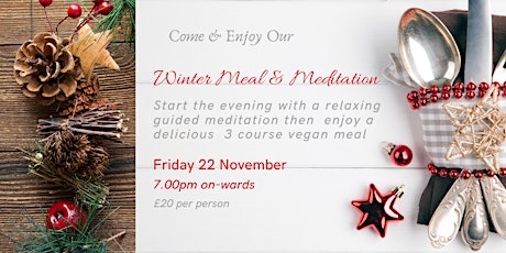 Meal & Meditation Winter Delight primary image