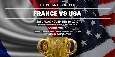 France Vs. USA - Polo Match