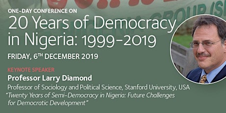 20 Years of Democracy in Nigeria: 1999-2019 primary image