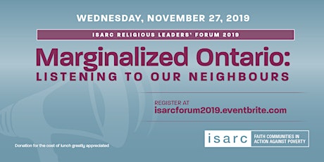 ISARC Religious Leaders' Forum 2019 primary image