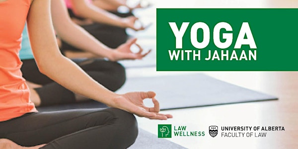 Law Wellness Week: Yoga with Jahaan
