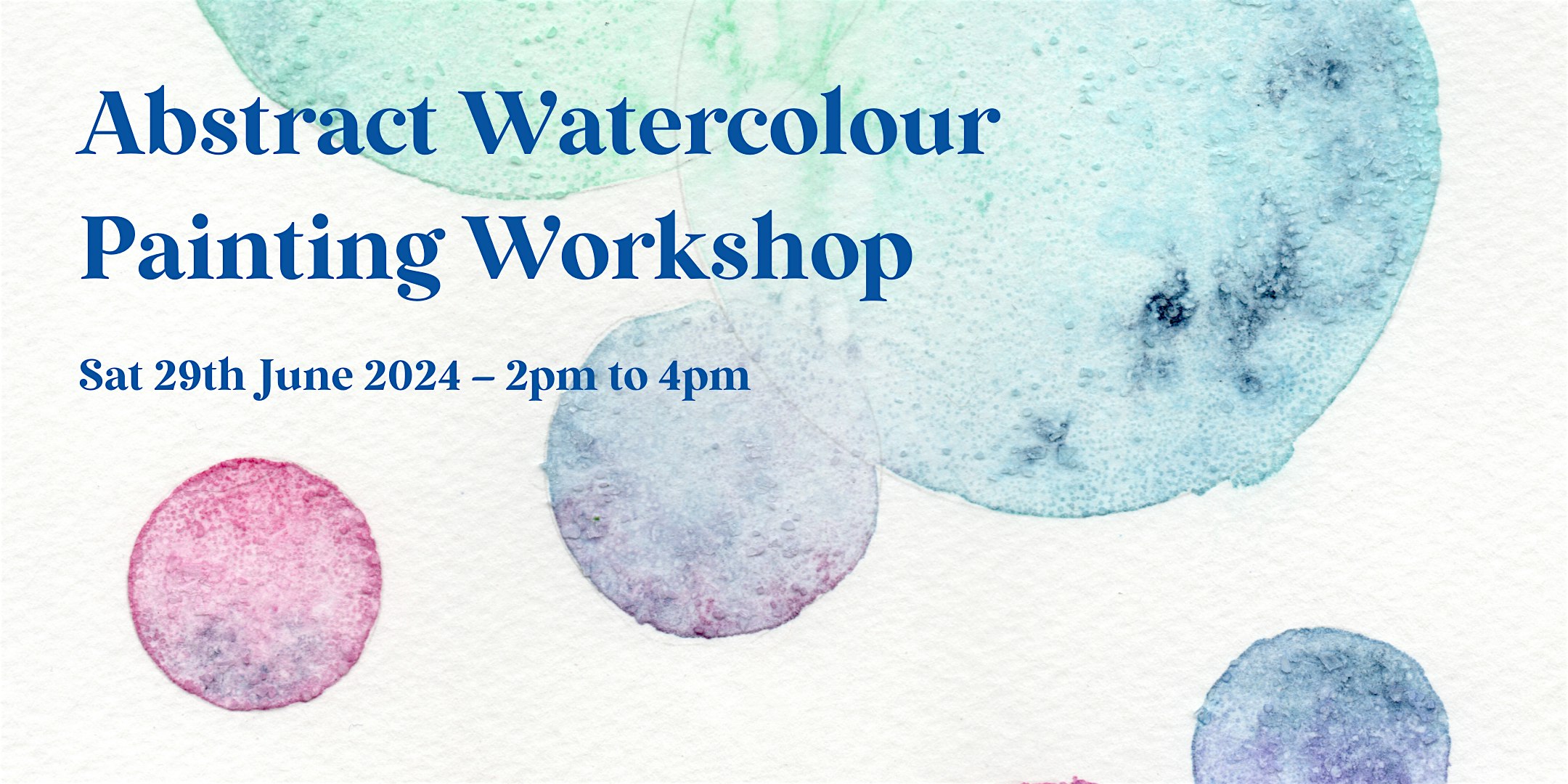 Abstract Waterclolour Painting Workshop