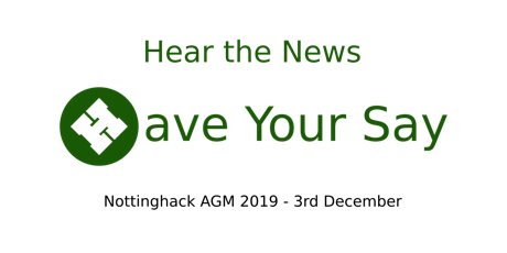 Hauptbild für Nottinghack Annual General Meeting