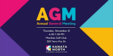 Kanata North Business Association AGM 2019 primary image