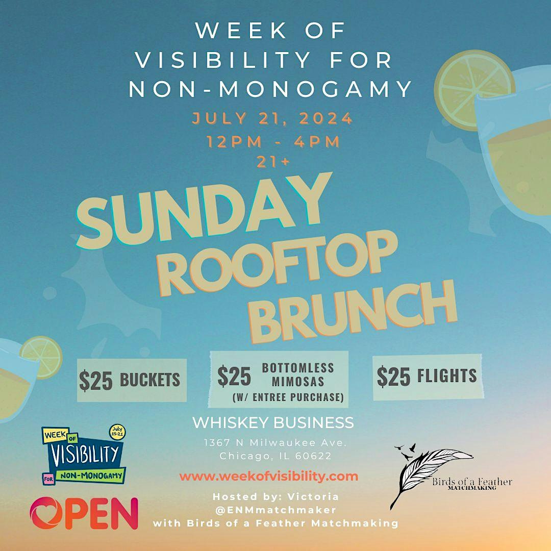 Sunday Rooftop Brunch - Week of Visibility for Non-monogamy