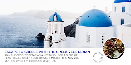 Escape to Greece with The Greek Vegetarian primary image