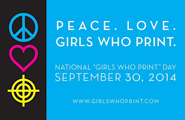 National GIRLS WHO PRINT Day 2014 - Hospitality Force