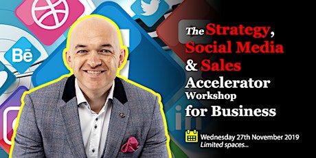 Marketing STRATEGY, SOCIAL Media & SALES Accelerator Workshop For Business primary image