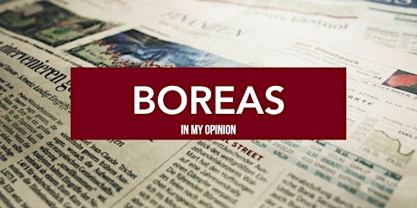Boreas Lunch & Learn: In My Opinion primary image