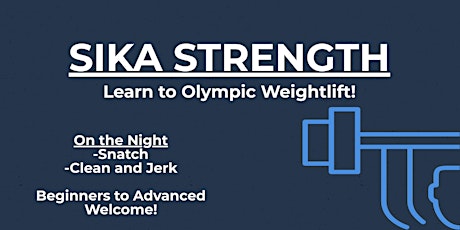 Olympic Weightlifting Workshop - Sika Strength primary image