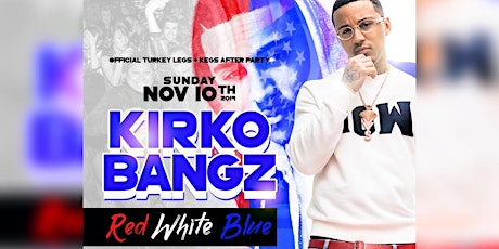 KIRKO BANGZ RED, WHITE & BLUE PARTY primary image