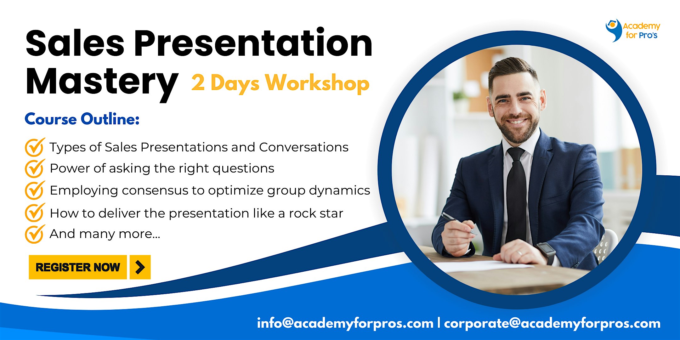 Sales Presentation Mastery 2 Days Workshop in Carlsbad, CA