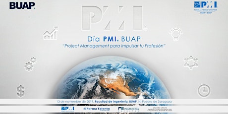 Imagen principal de Día PMI BUAP - "Project Management para Impulsar tu Profesión"