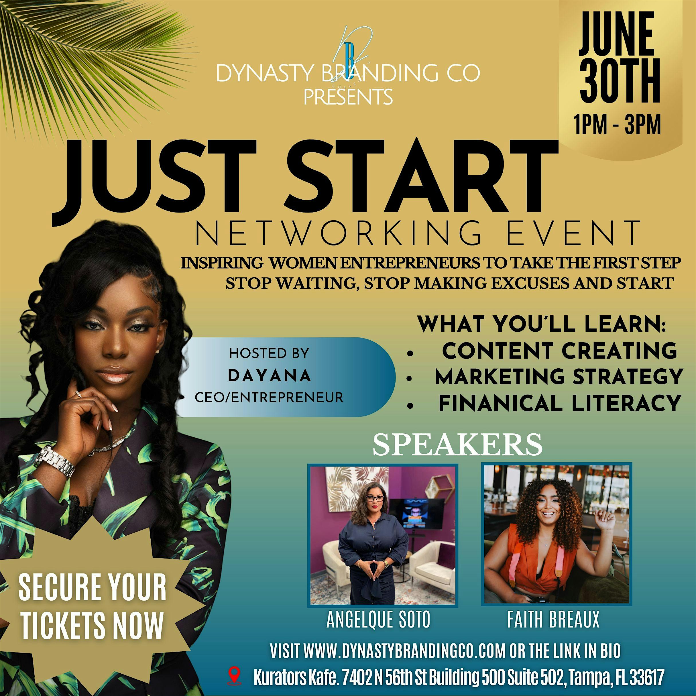JUST START: NETWORKING EVENT