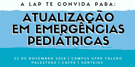 Imagem principal do evento Atualização em Emergências Pediátricas