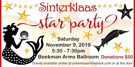 Sinterklaas Star Party 2019 - Annual Fundraiser primary image