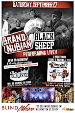 Brand Nubian & Black Sheep LIVE! primary image