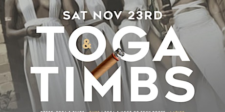 "Toga & Timbs" @ Aphelion Cigar Lounge w/ Dj Dynasty...Sat Nov 23rd ! primary image