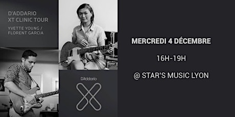 Image principale de XT Clinic Tour D’Addario | Star's Music Lyon