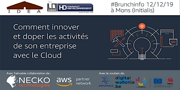 #BrunchInfo: innover et doper ses activités d'entreprise grâce au Cloud