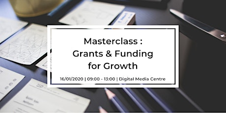 Masterclass : Grants and Funding for Growth primary image