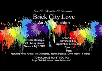 Brick City Love Art Show primary image