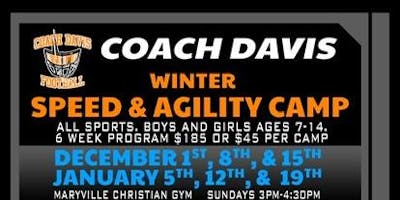 Coach Davis Winter Speed & Agility Camp 2019