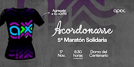 Imagen principal de 5°  Maratón Solidaria "Acordonarse"