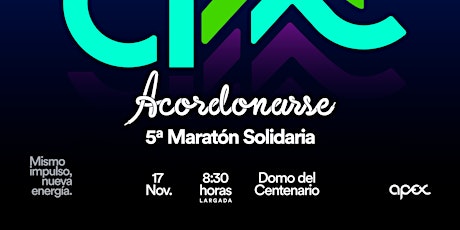 Imagen principal de Remera de la  5° Maratón Solidaria "Acordonarse"