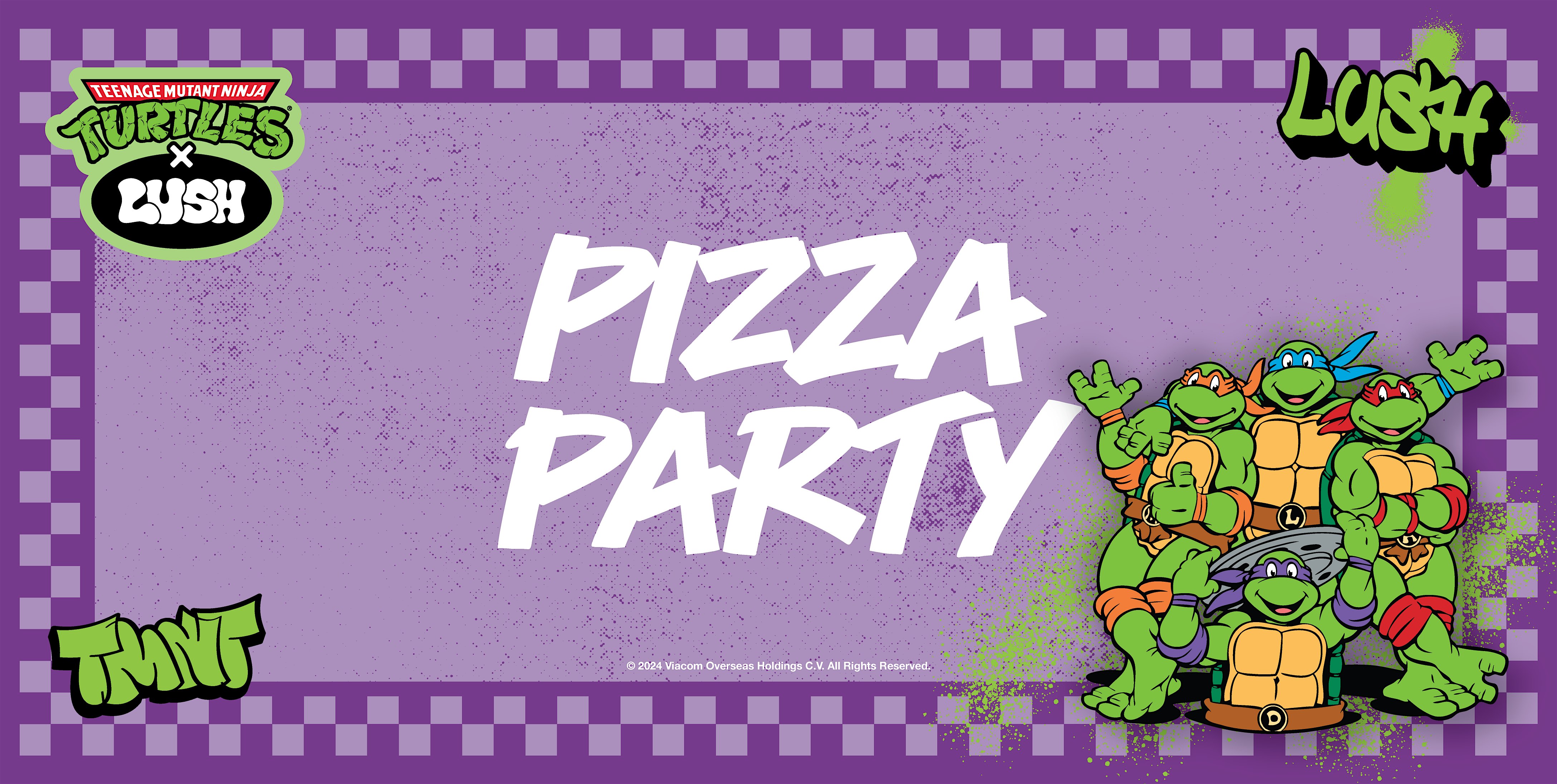 LUSH Aberdeen X TMNT Pizza Party - Slice