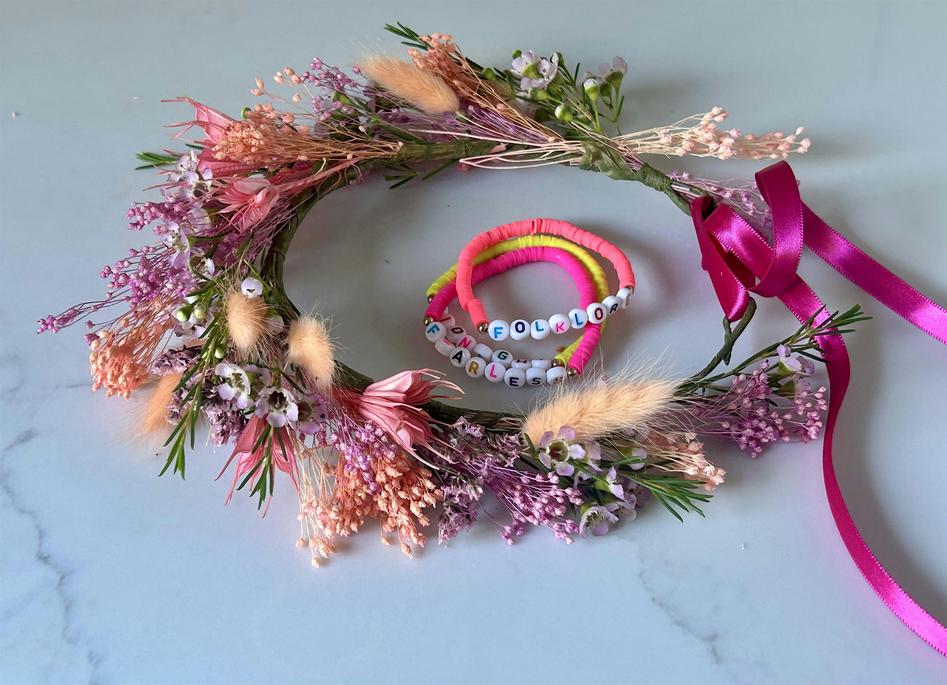 Flower Crowns & Friendship Bracelets with Bloomologie