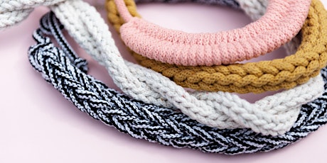 Make Your Own Cotton Necklace with Stitching Me Softly primary image