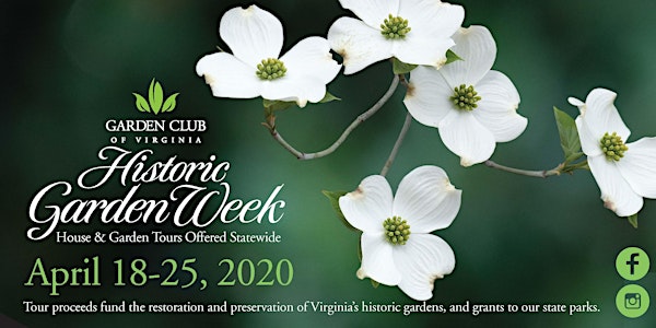 CANCELLED - 87th Historic Garden Week in Virginia