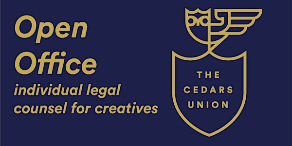 Open Office: One-on-One Legal Counsel for Artists