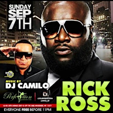 RICK ROSS Live at CLUB PERFECTION SUNDAY SEPTEMBER 7TH, 2014 primary image