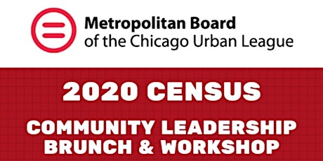 2020 Census Community Leadership Brunch & Workshop primary image