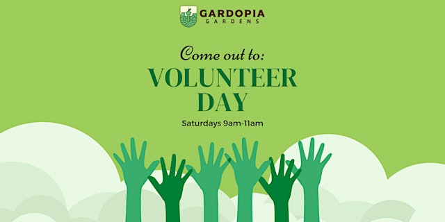 Image principale de Gardopia Volunteer Day (Saturday)