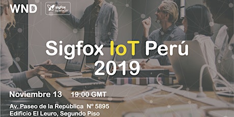 Imagen principal de Sigfox IoT Perú 2019