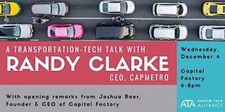 A transportation-tech talk with Randy Clarke